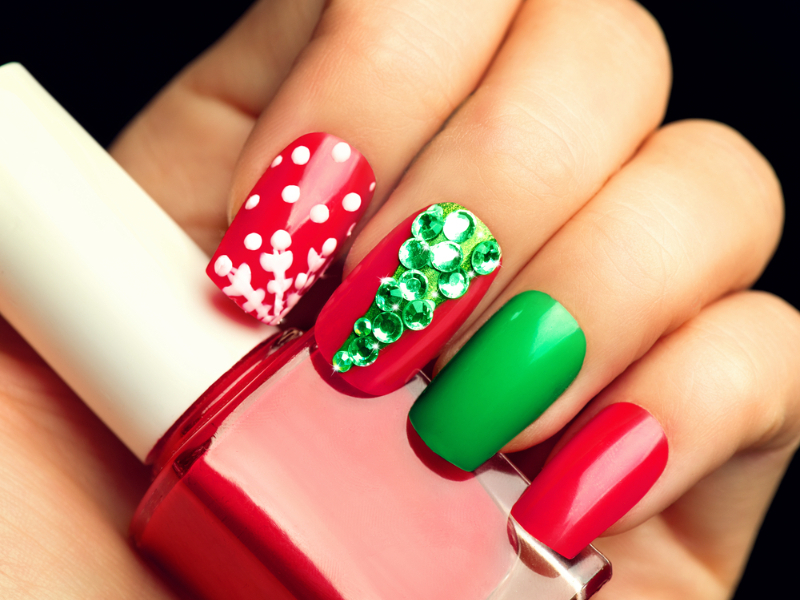 Christmas make-up tips