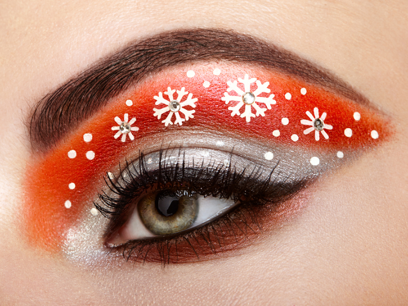 Christmas make-up tips
