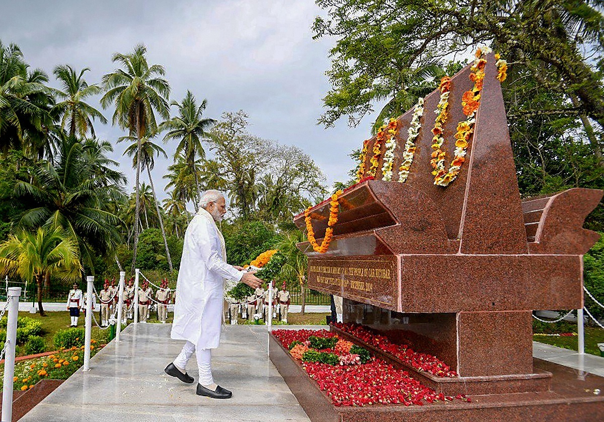 Modi in Nicobar