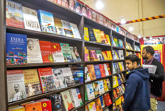 The upcoming elections have increased interest in political books, especially among first-time voters book-fair-Image7