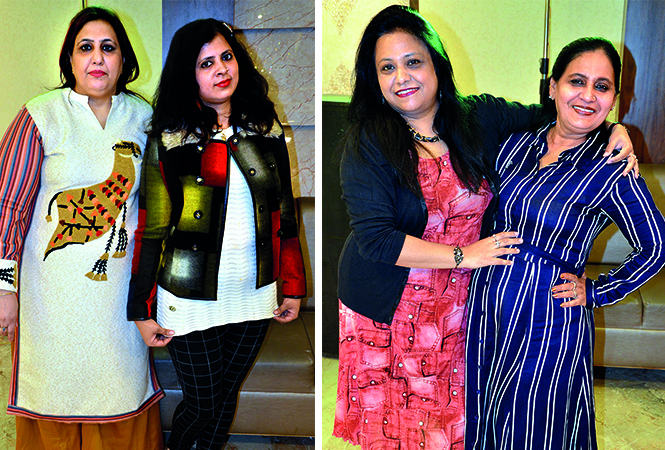(L) Afshan and Shikha (R) Seema and Bhawana (BCCL/ IB Singh) (L) Afshan and Shikha (R) Seema and Bhawana (BCCL/ IB Singh)