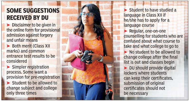 DU may give students more than 3 days for applying after cutoff list
