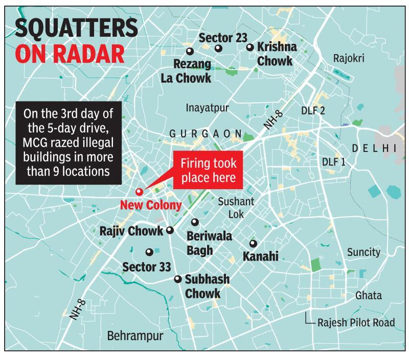 Trader fires in air to stop MCG demolition drive, arrested