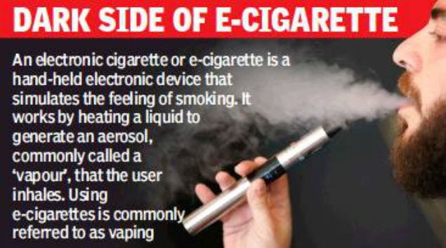 Rapid Increase In Vaping Alarms Health Professionals Chandigarh News Times Of India