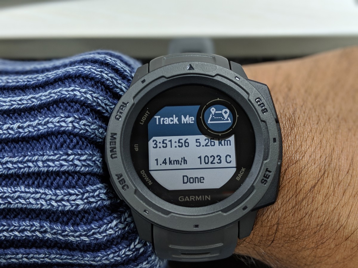 garmin instinct app