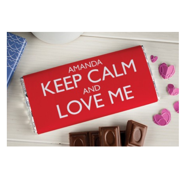 Personalized chocolate bars