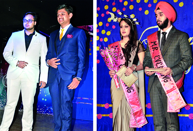(L) Divyansh and Luv (R) Ishika and Harshkaran (BCCL/ IB Singh) (L) Divyansh and Luv (R) Ishika and Harshkaran (BCCL/ IB Singh)