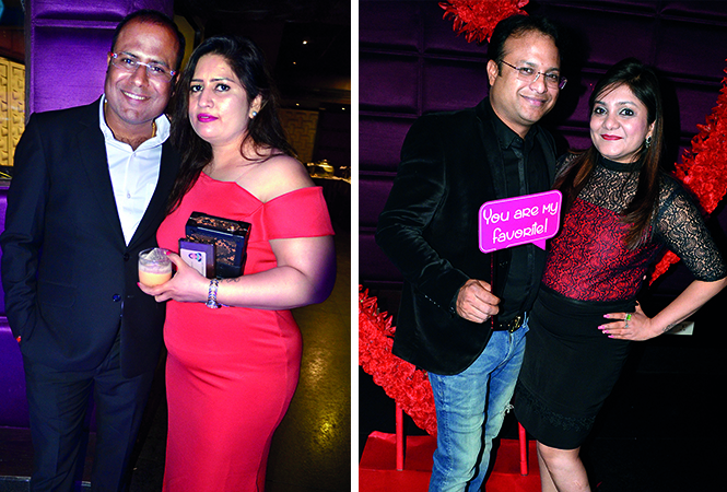 (L) Alok and Poonam (R) Amol and Shivika (BCCL/ IB Singh) (L) Alok and Poonam (R) Amol and Shivika (BCCL/ IB Singh)