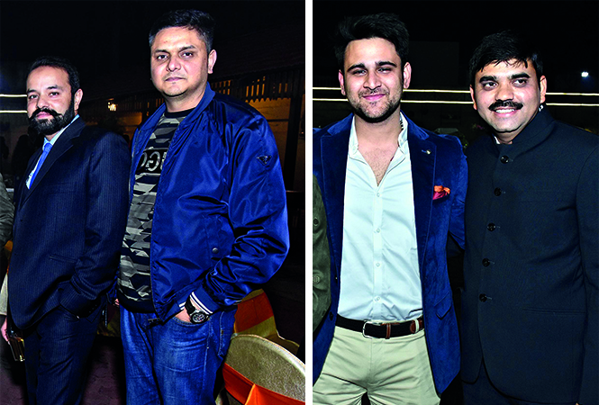(L) Ashish and Arpit (R) Manas and Saurabh (BCCL/ Pankaj Singh) (L) Ashish and Arpit (R) Manas and Saurabh (BCCL/ Pankaj Singh)