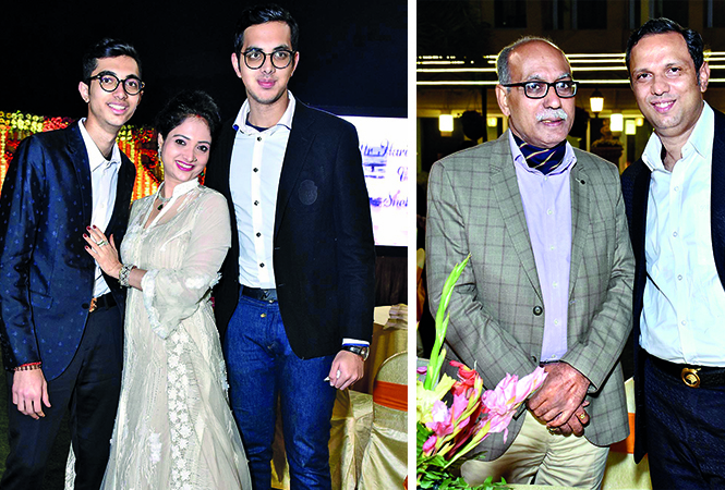 (L) Ayush,Tanvangi and Tanyash (R) RN Singh and Yesh (BCCL/ Pankaj Singh) (L) Ayush,Tanvangi and Tanyash (R) RN Singh and Yesh (BCCL/ Pankaj Singh)