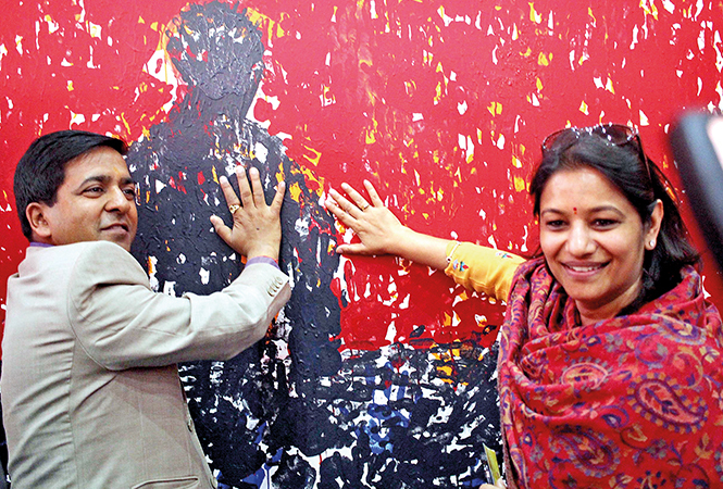 Ashish and Saloni Goel (BCCL/ Pankaj Singh) Ashish and Saloni Goel (BCCL/ Pankaj Singh)