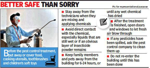 Pune Two Youths Die After Inhaling Pest Control Fumes In Room Pune News Times Of India