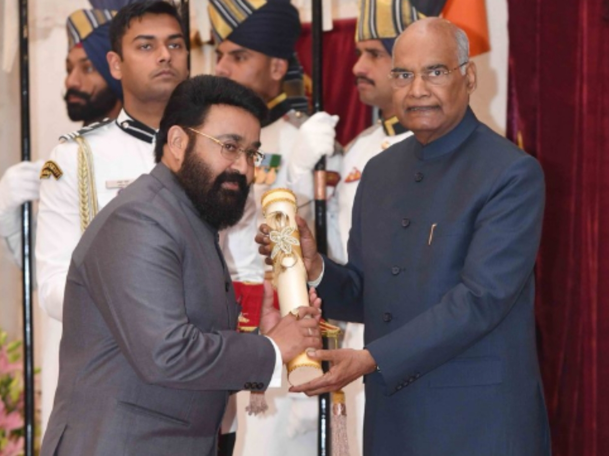 padma awards 2019: Prabhudheva, Shankar Mahadevan, Mohanlal receive ...