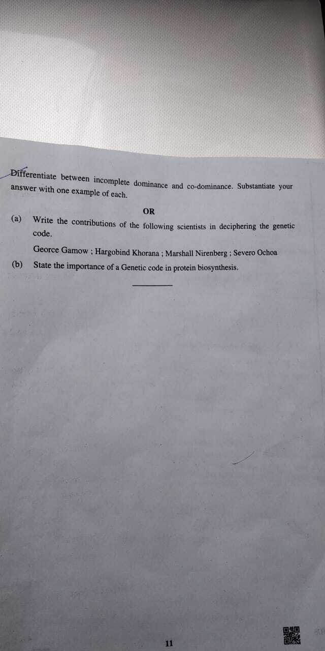 Cbse Board Class 12th Biology Question Paper 2019 Times Of India