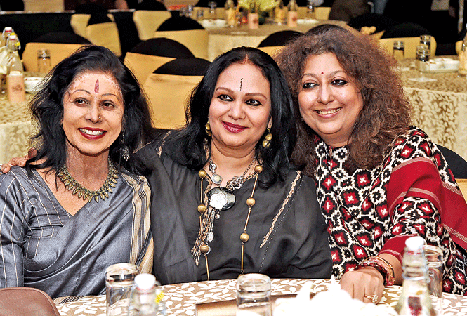 Shovana Narayan, Pratibha Prahlad and Madhu Jain