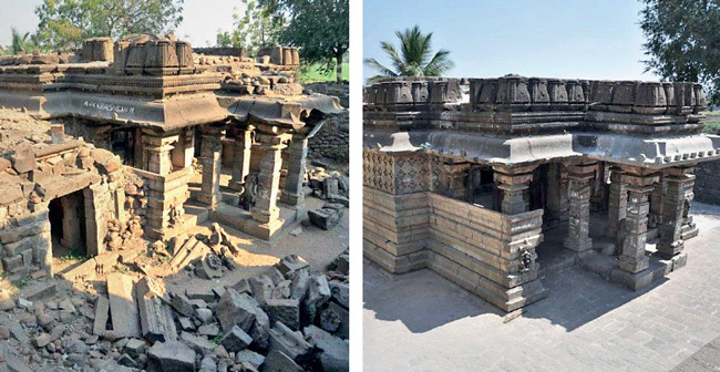 Harihareshwar temple: 13th century temple in Solapur restored