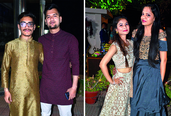 (L) Anugrah and Prabhu (R) Ayushi and Vartika (BCCL/ IB Singh) (L) Anugrah and Prabhu (R) Ayushi and Vartika (BCCL/ IB Singh)