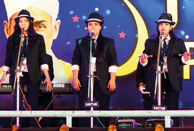 A musical performance by the students (BCCL/ Arvind Kumar) A musical performance by the students (BCCL/ Arvind Kumar)