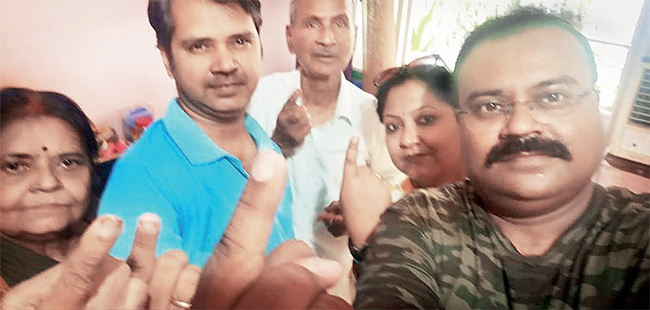 The family had voted normally in May 2018 when the Palghar Lok Sabha bypoll was held.