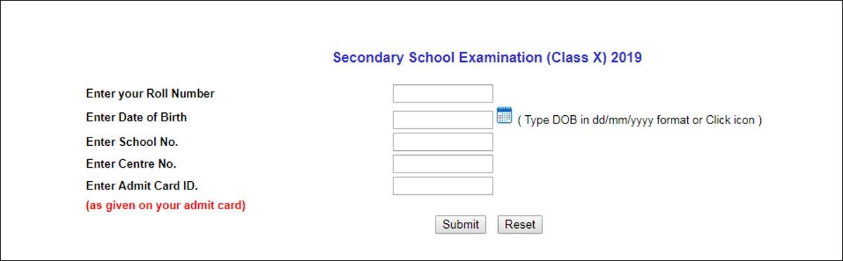 Cbse Result Cbse Class 10th Result 2019 Declared Cbseresults