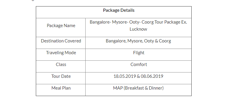 Beat The Heat In Southern Hills With Irctc S 6n 7d Mysore Ooty Coorg Package At Inr Times Of India Travel