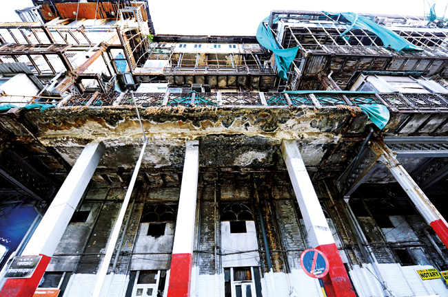 Only three of the 156 tenants have agreed to vacate the Kala Ghoda building