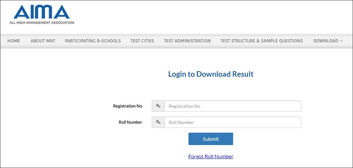 Mat Result 2019 Aima Mat Result May 2019 Announced Mat Aima In