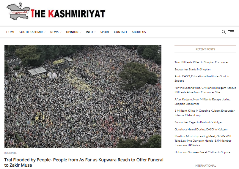 Kashmiriyat Website