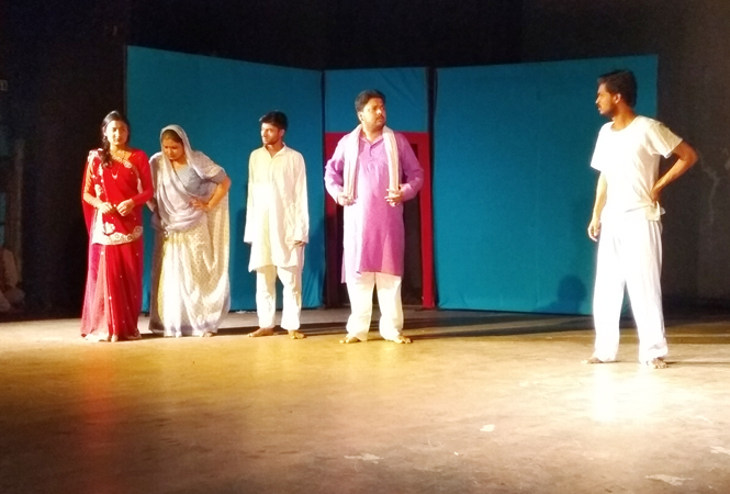 A scene from the play Ghar Jamai (BCCL)