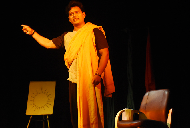 A scene from the play Avruddh (BCCL)