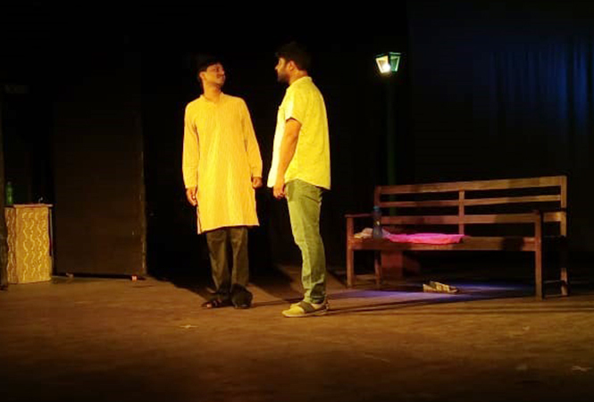 A scene from the play Kabrgaah (BCCL)