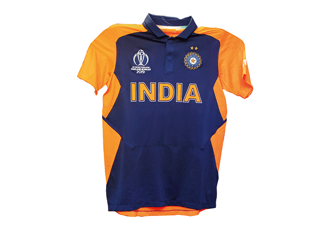 indian team orange jersey