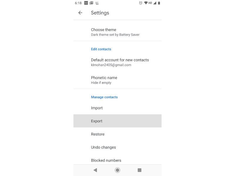 How To Sync Contacts From One Google Account To Another