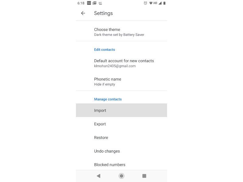 transfer google chrome settings from one gmail to another