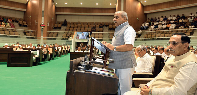 FILE PHOTO: Speaker Trivedi also acknowledged the active involvement of Cong Vav MLA Geniben Thakor and BJP Gondal MLA Geetaben Jadeja FILE PHOTO: Speaker Trivedi also acknowledged the active involvement of Cong Vav MLA Geniben Thakor and BJP Gondal MLA Geetaben Jadeja
