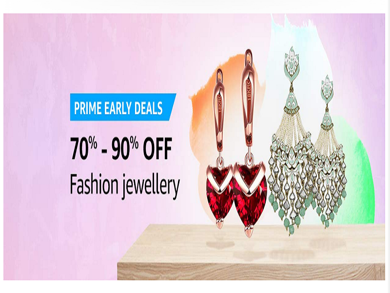 Up to 90% off on Fashion Jewlery