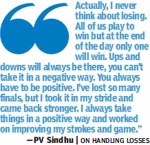 Pv Sindhu It Felt Like I Was On Top Of The World Badminton News Times Of India