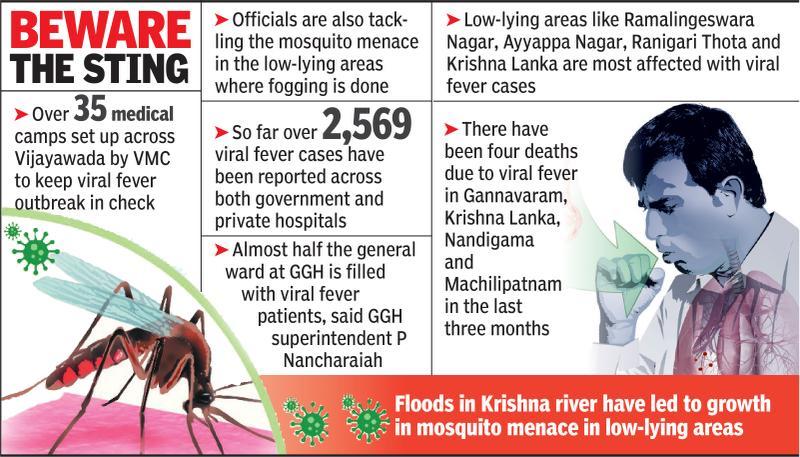 City in grip of viral fever, no dengue cases yet