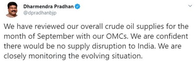 Pradhan tweet 1 (1)