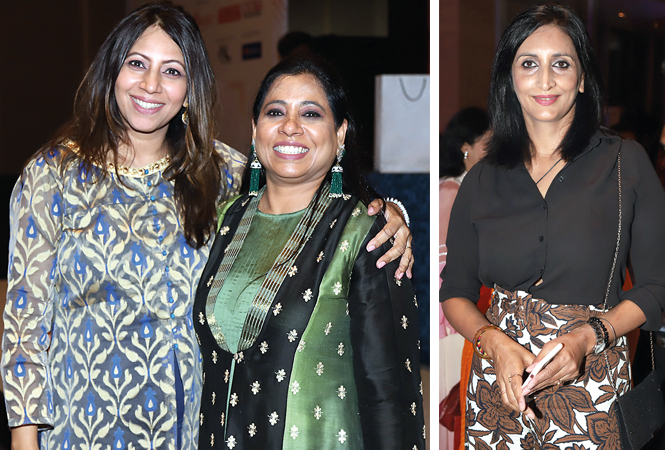 Rajika Mittra (L) and Pooja Chadha  with Rajshree  (BCCL/ Aditya Yadav)