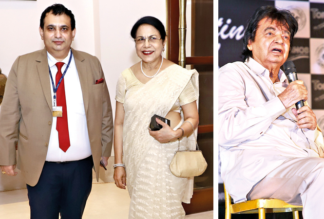 (L) Manish Ahuja and Zohra Chaterjee (R) Tej Vir Singh (BCCL/ Vishnu Jaiswal)