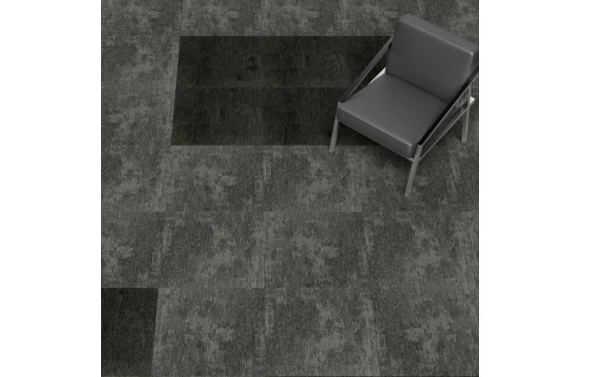 Grey carpet tile