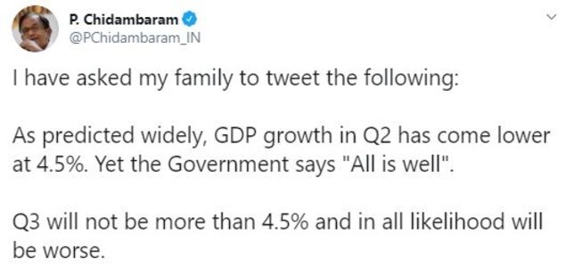 Chidambaram tweet (1)