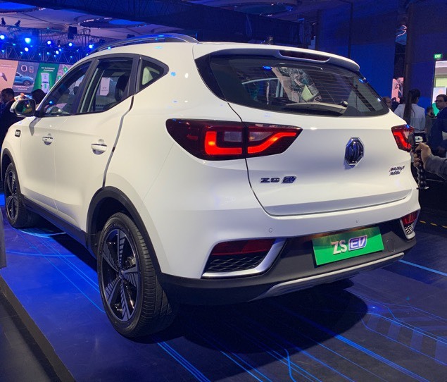 Mg Zs Ev Price Mg Zs Electric Car Unveiled In India Launch