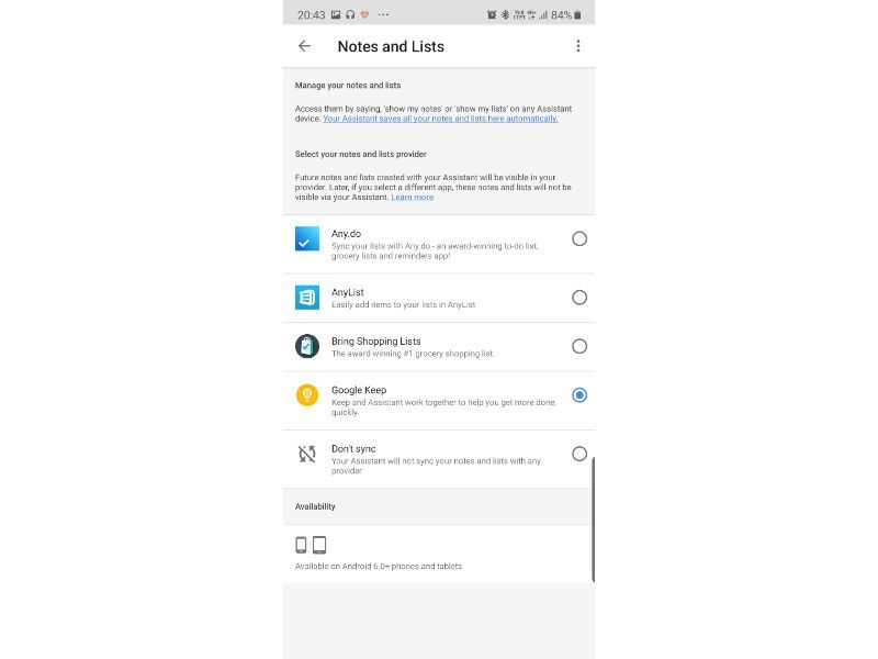 Google Assistant New Feature How To Use Google Keep Notes With Google Assistant Gadgets Now