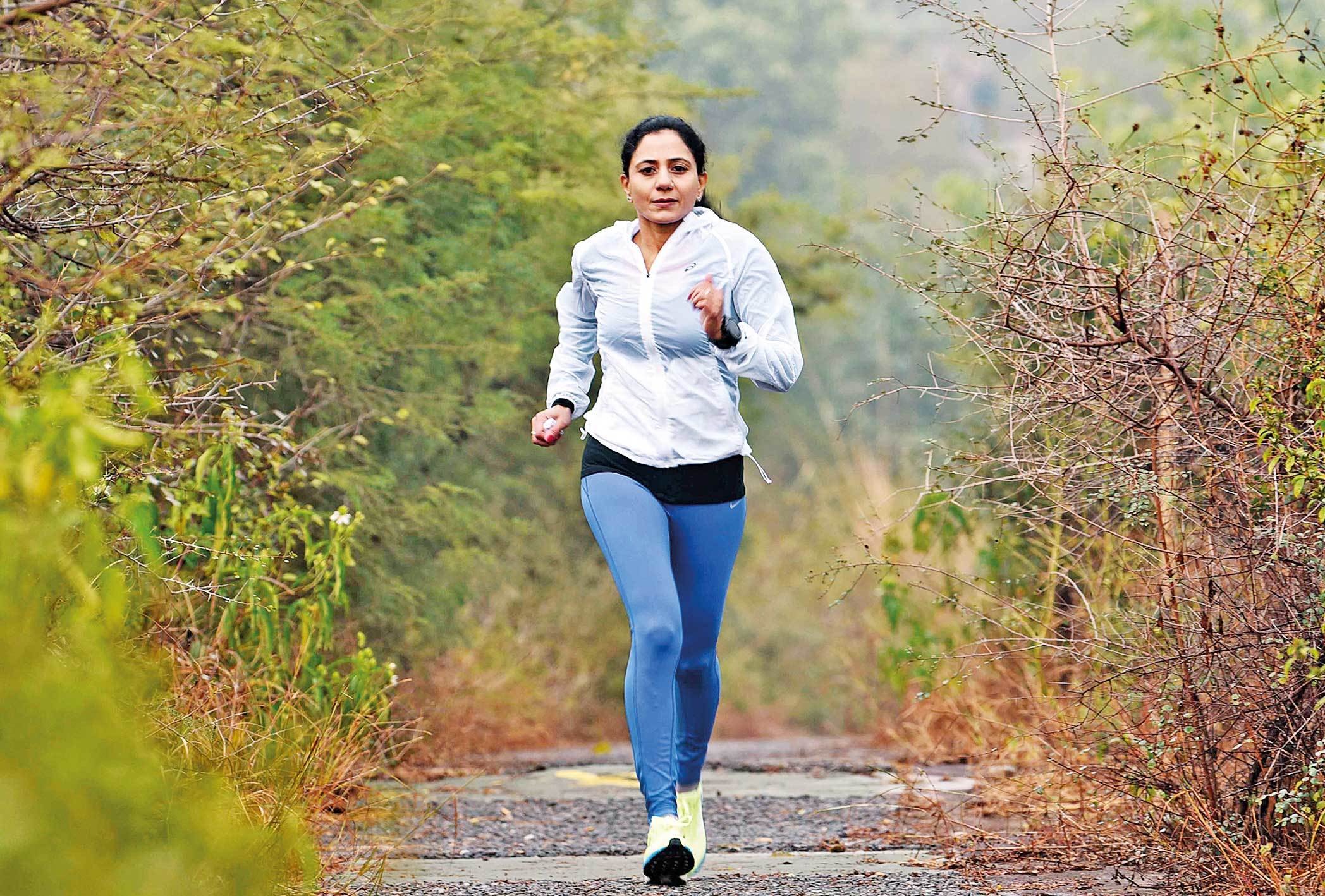 Manisha Srivastava, a resident of Sector 50, Gurgaon, says she is surprised that no woman from a fitness-crazy town like  Gurgaon achieved this feat before her
