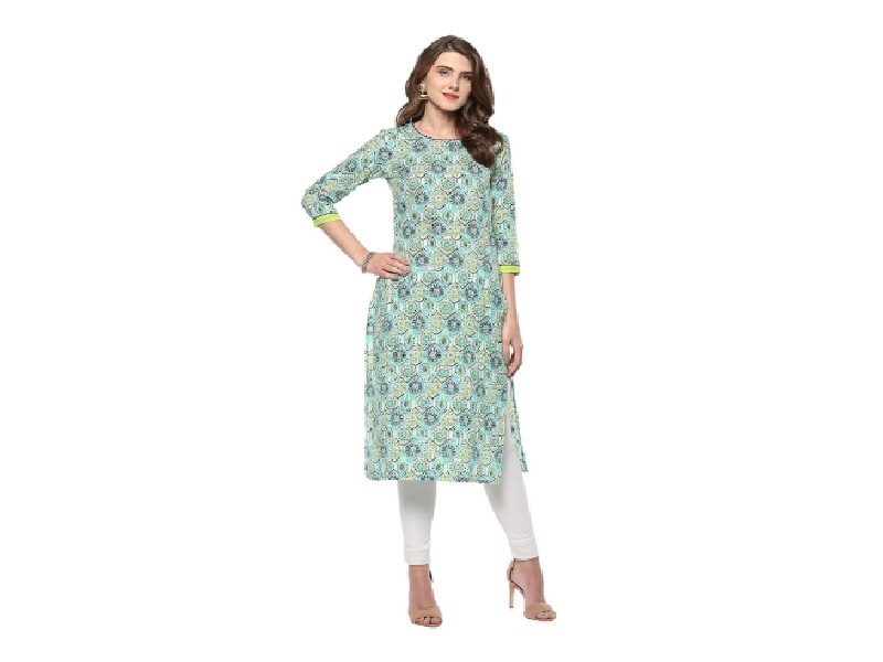 hand block printed kurtis