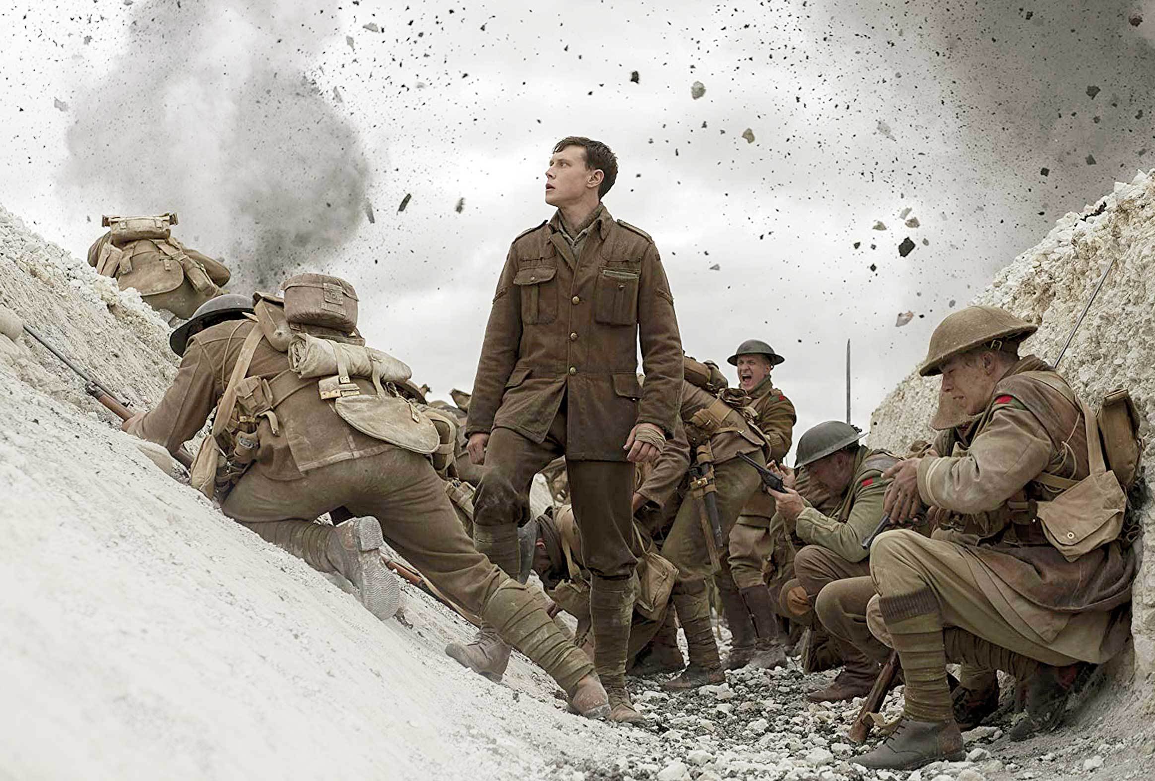 A still from the World War One epic &#39;1917&#39;