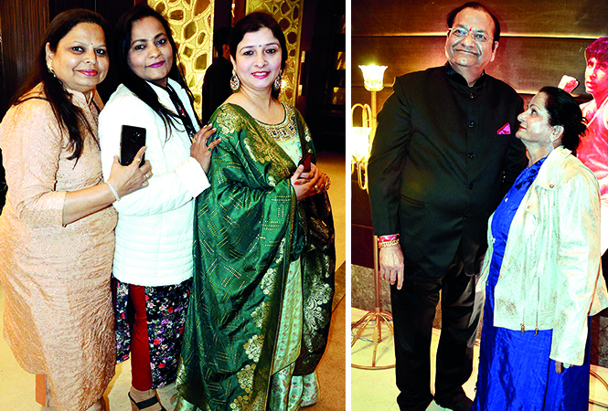 (L) Karuna Gupta, Sushila Singh and Sapna Jaiswal (R) ML Agarwal and Rama Agarwal (BCCL/ IB Singh)
