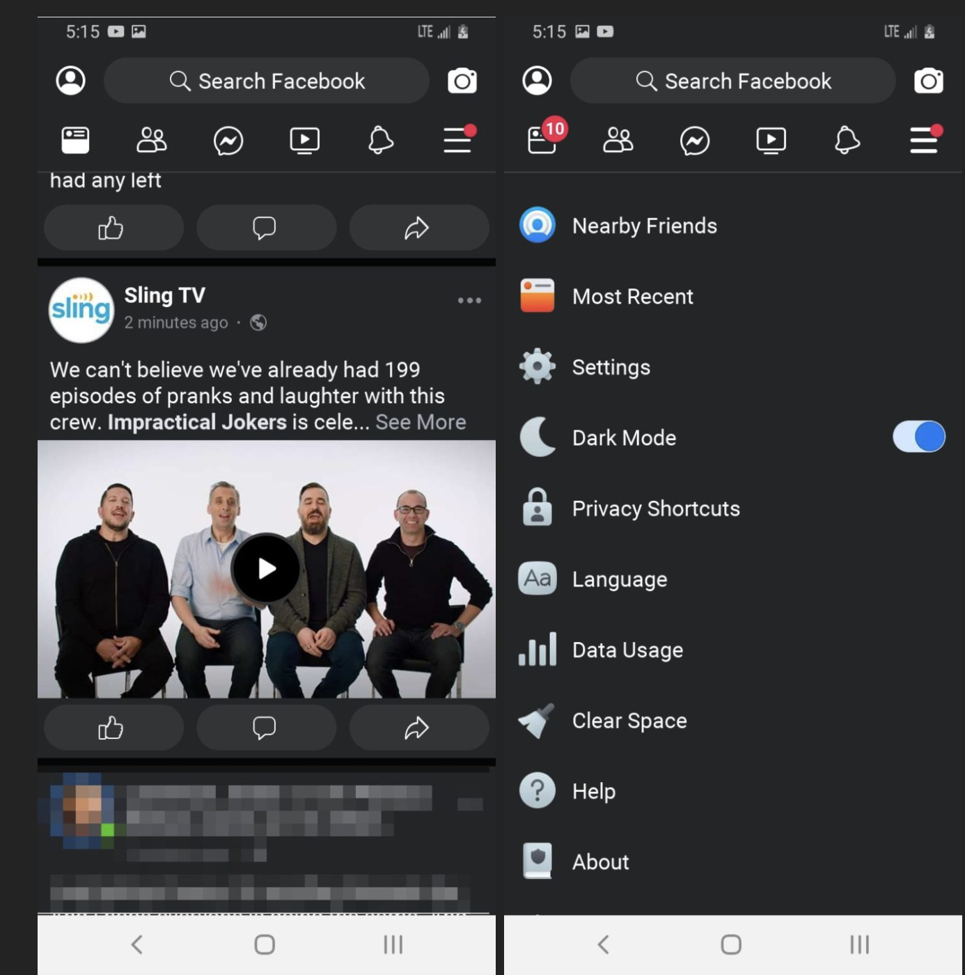 Facebook Lite Gives You Sneak Peek Into How Dark Mode Will Look On Facebook Latest News Gadgets Now